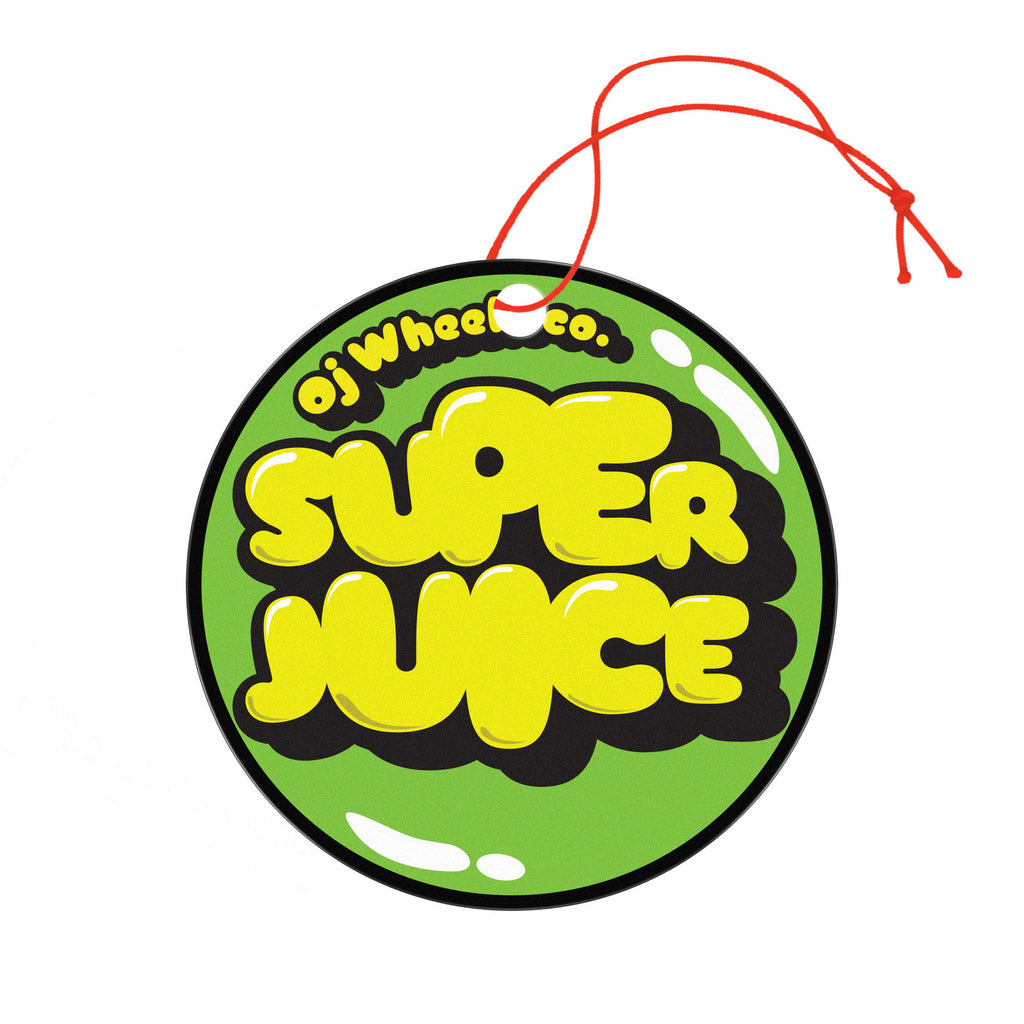 OJ Super Juice 60mm 78a Bubble Gum Transparent Green Skateboard Wheels