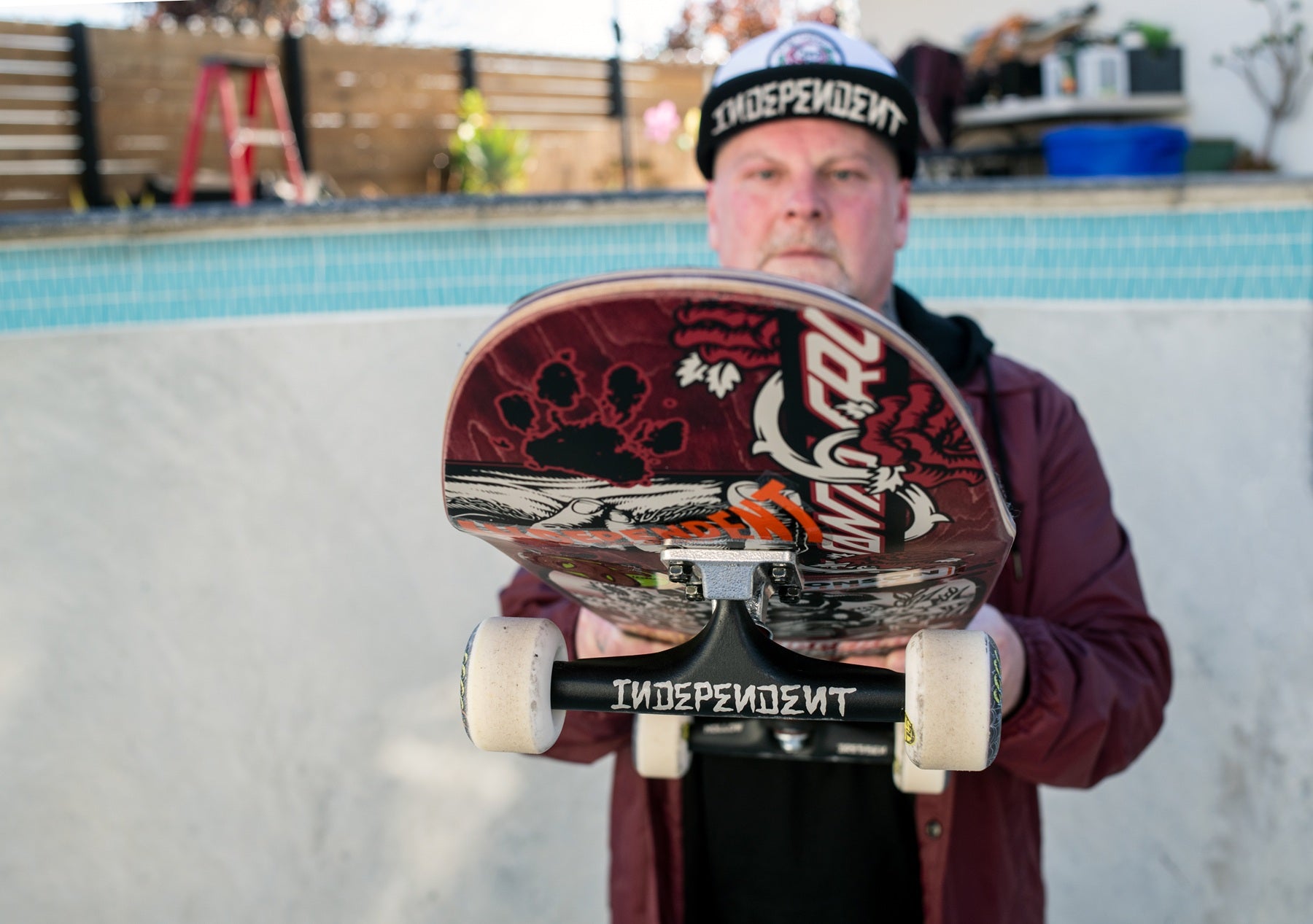 Independent Stage 4 Hollow 215 Eric Dressen Black Silver Standard Skateboard Trucks