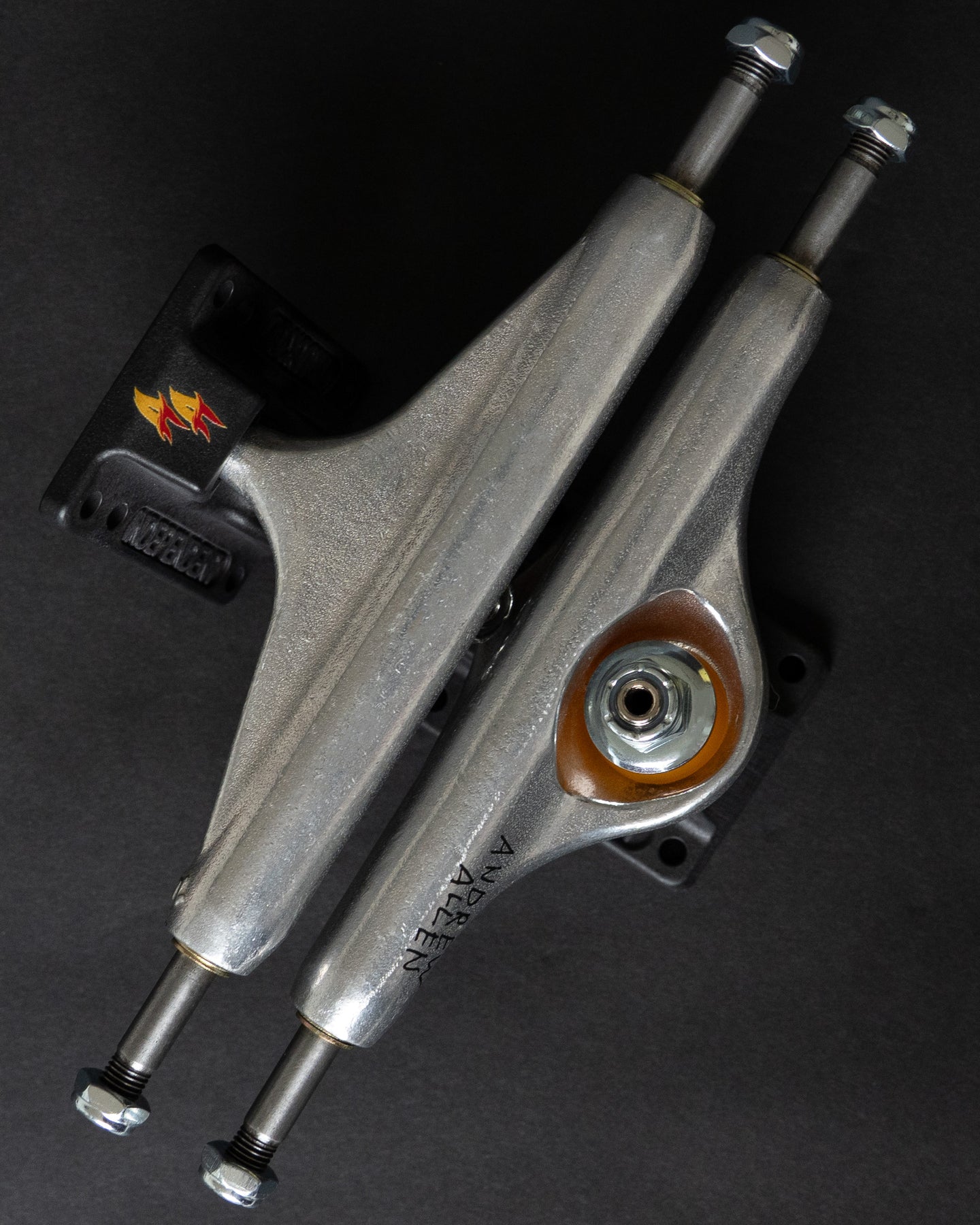 Independent Stage 11 Hollow Andrew Allen Pro Silver Black Standard Skateboard Trucks