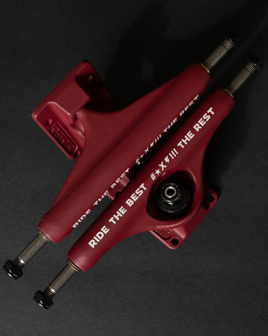 Independent RTB Stage 11 Forged Hollow Maroon Skateboard Trucks