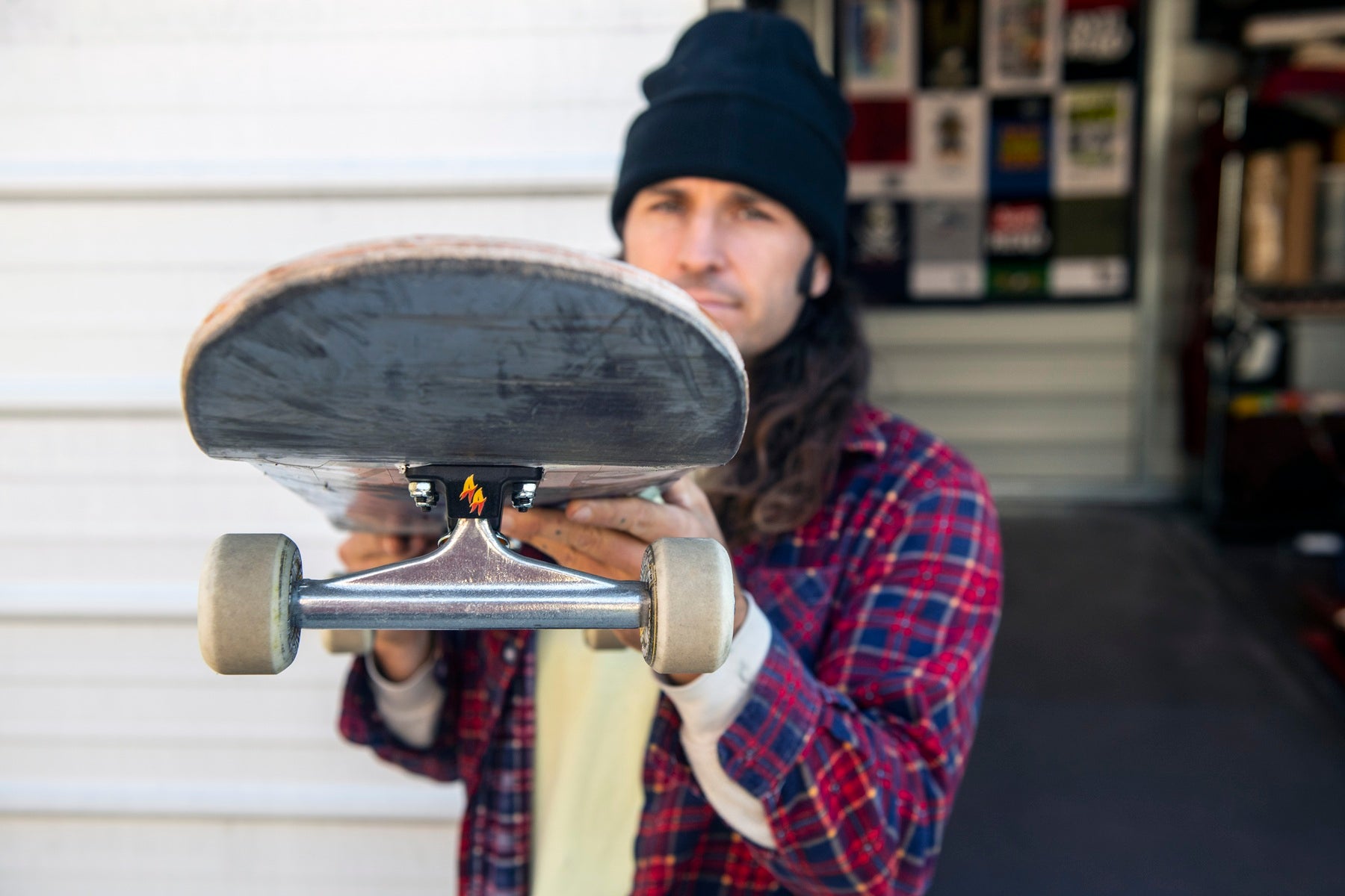 Independent Stage 11 Hollow Andrew Allen Pro Silver Black Standard Skateboard Trucks
