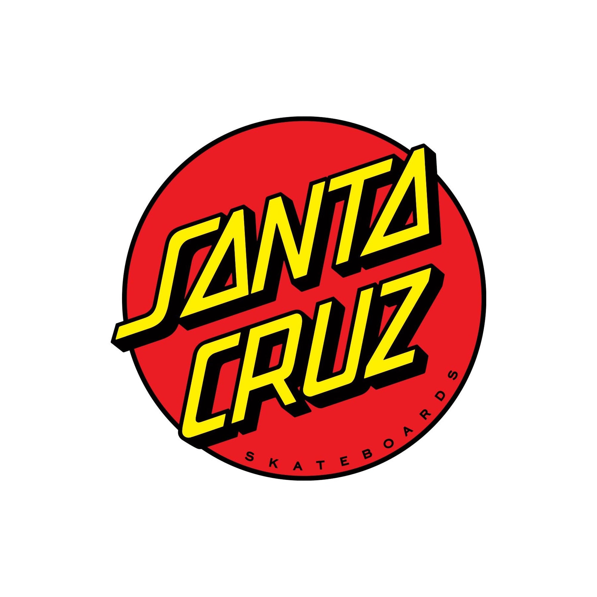 Santa Cruz Classic Dot 3" Sticker