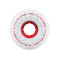 Ricta Clouds 57mm 86a White Red Skateboard Wheels