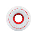 Ricta Clouds 55mm 86a White Red Skateboard Wheels