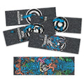 Mob x Santa Cruz Roskopp Target Grip Strips 11in x 3.25in Bg/5 Graphic Grip Tape