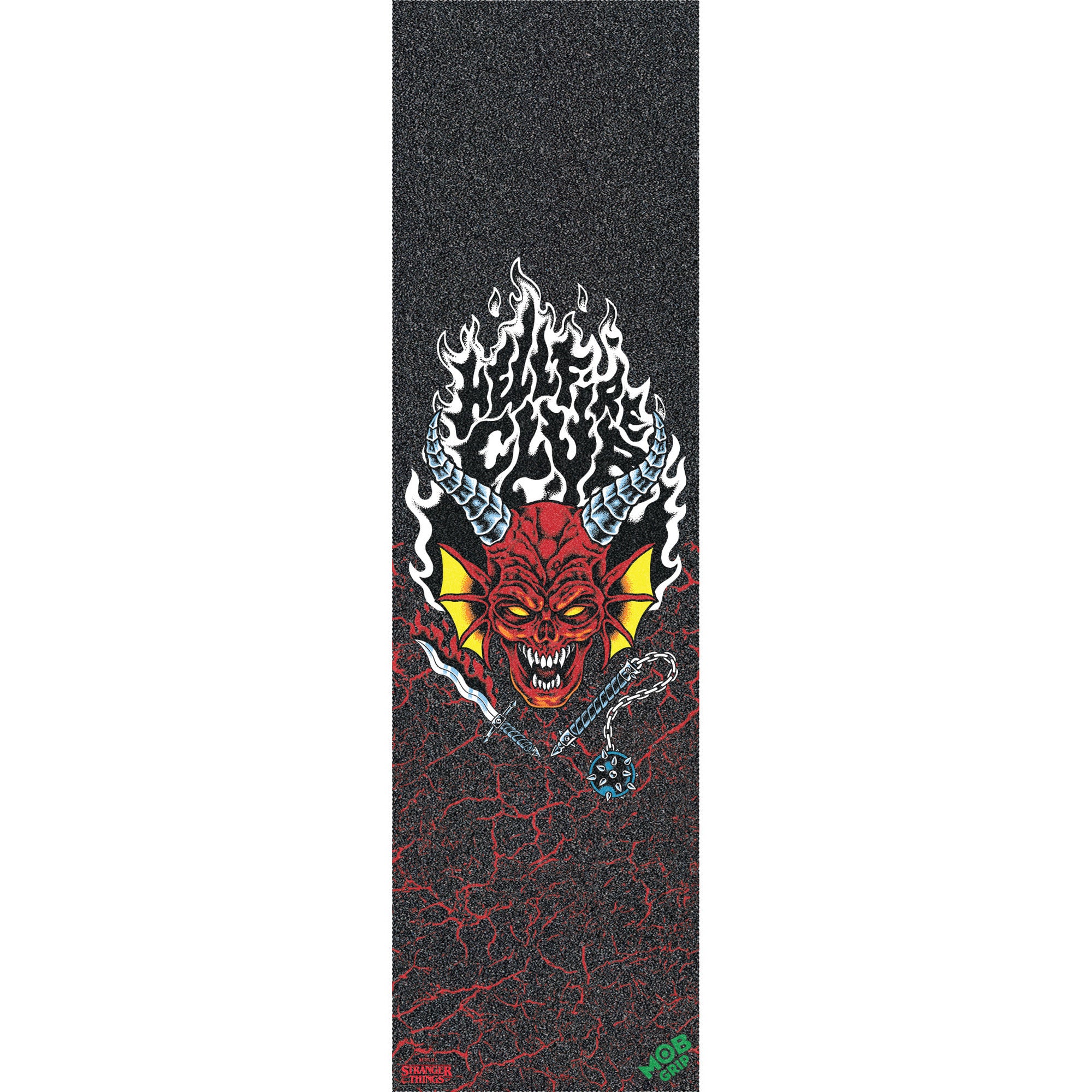 Mob Stranger Things Hellfire Club GITD 9" x 33" Graphic Grip Tape