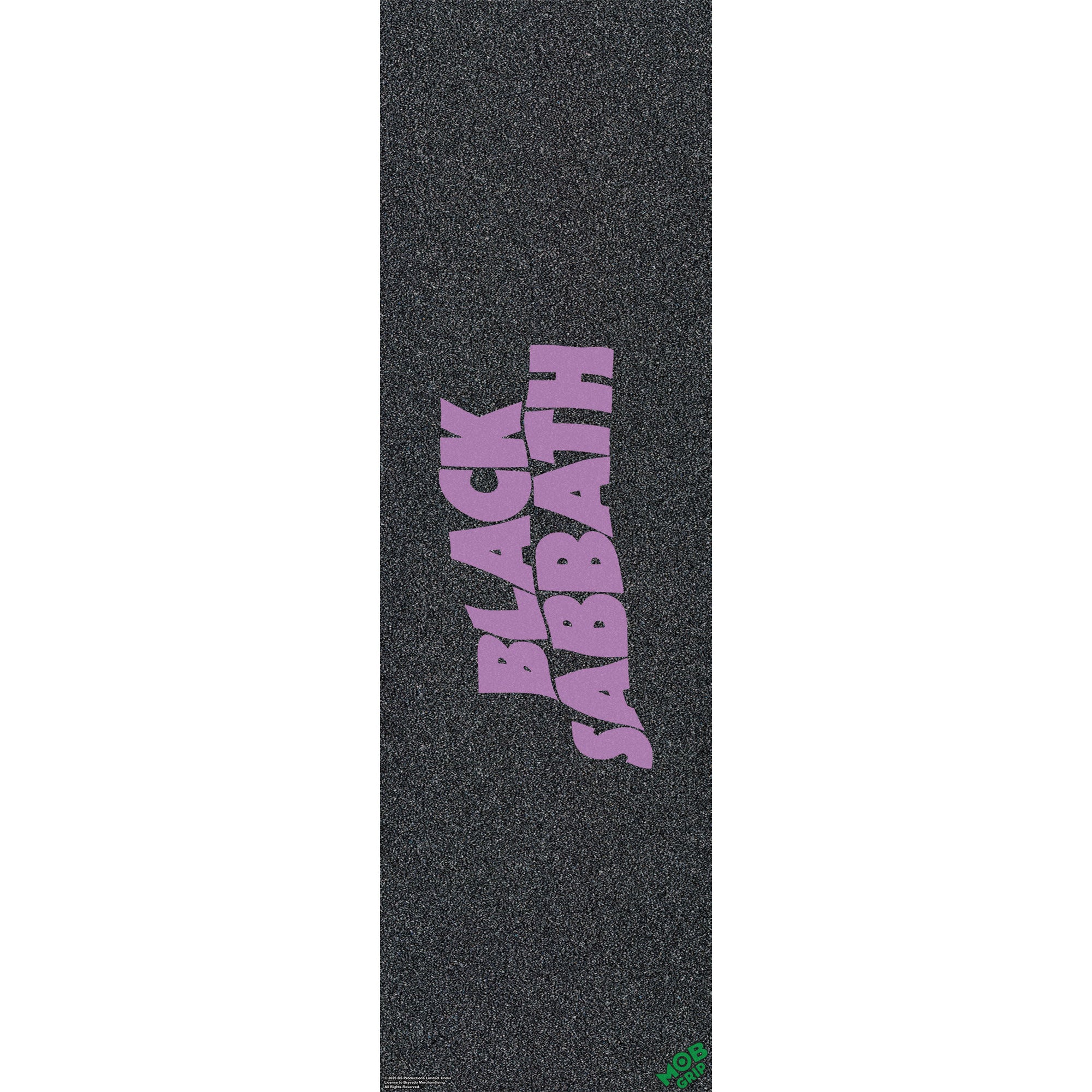 Mob x Black Sabbath Master of Reality Grip Tape 10" x 33" Sheet Graphic Skateboard Grip Tape