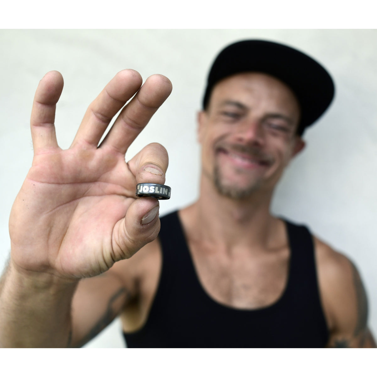 Bronson Speed Co. Chris Joslin Pro 6-Ball Raw Skateboard Bearings