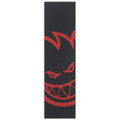 Spitfire Bighead 9" x 33" Black Red Skateboard Grip Tape