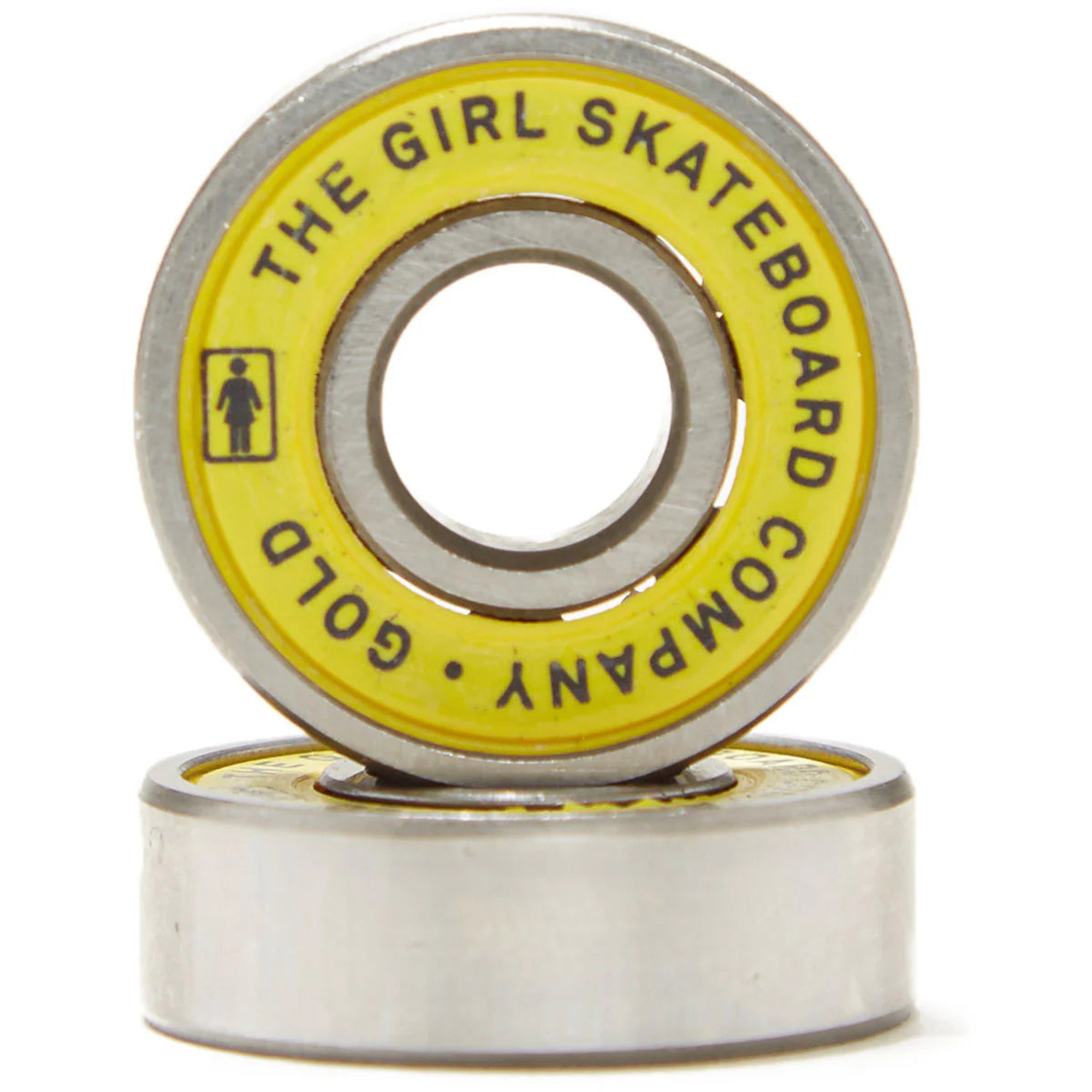 Girl ABEC 7 Gold Skateboard Bearings