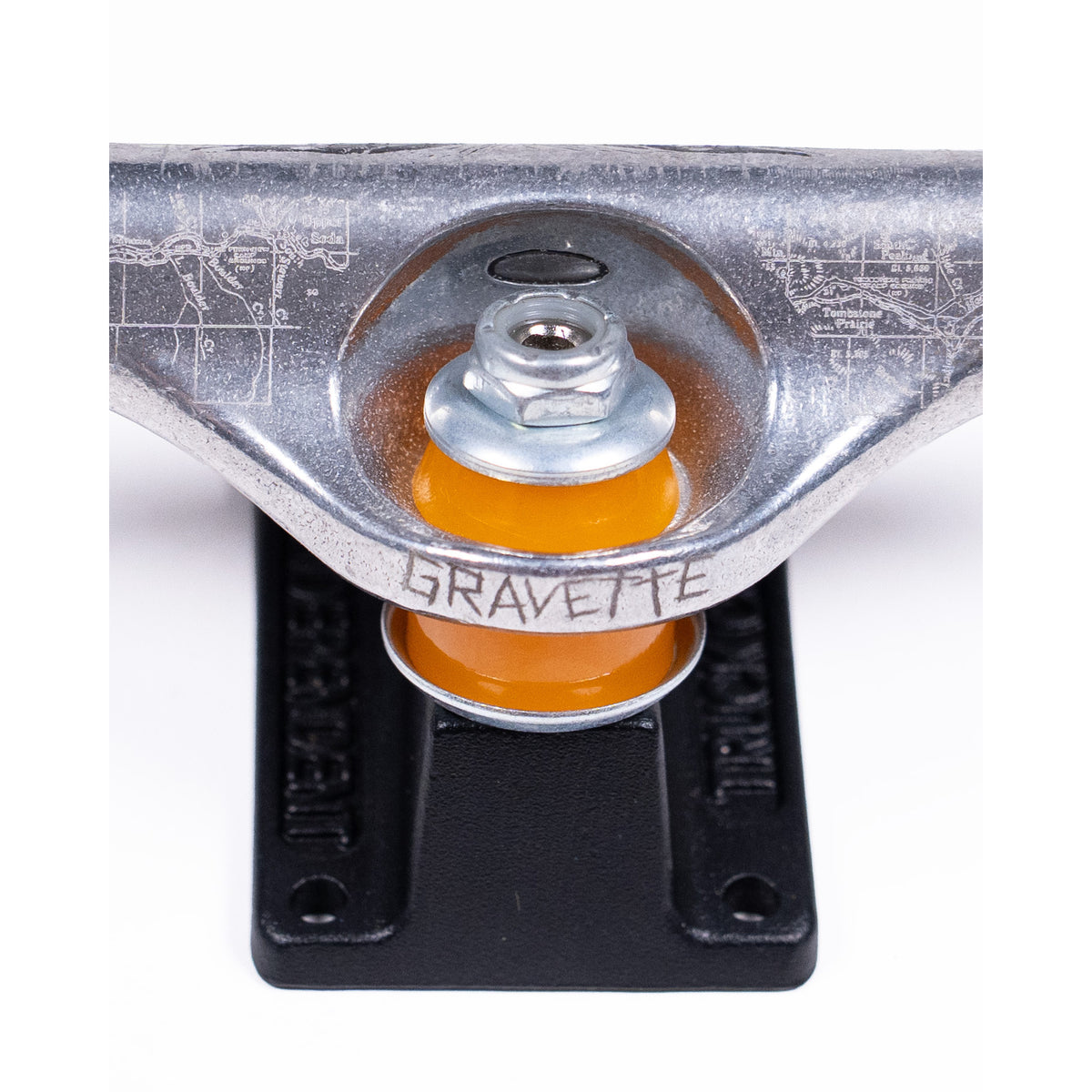Independent Stage 11 Hollow David Gravette Pro Silver Black Skateboard Trucks