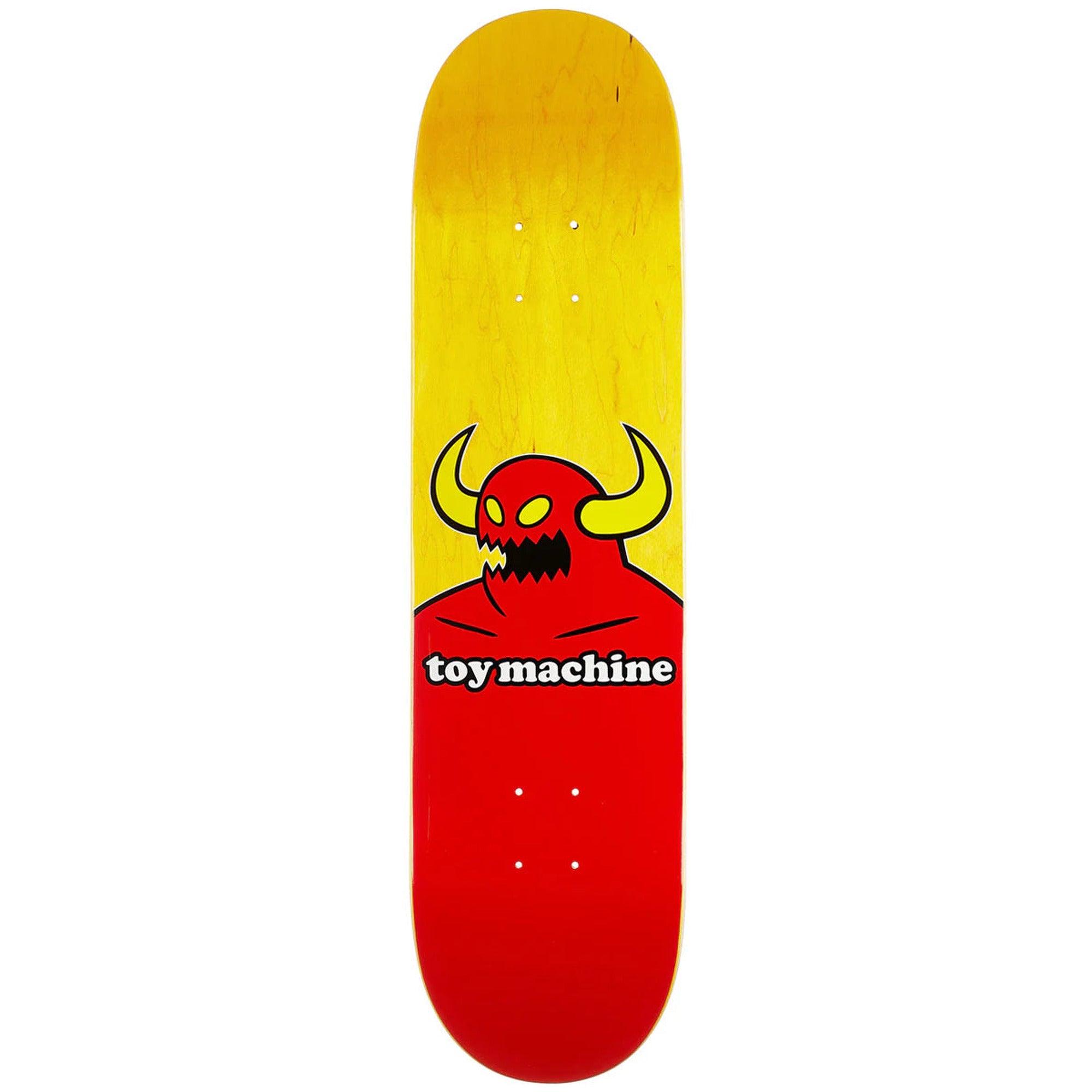 Toy Machine Monster 8.38” x 32" Yellow Skateboard Deck