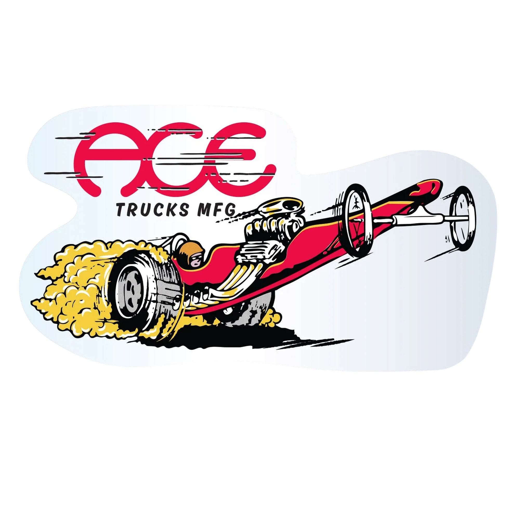 Ace Dragster 5" Sticker