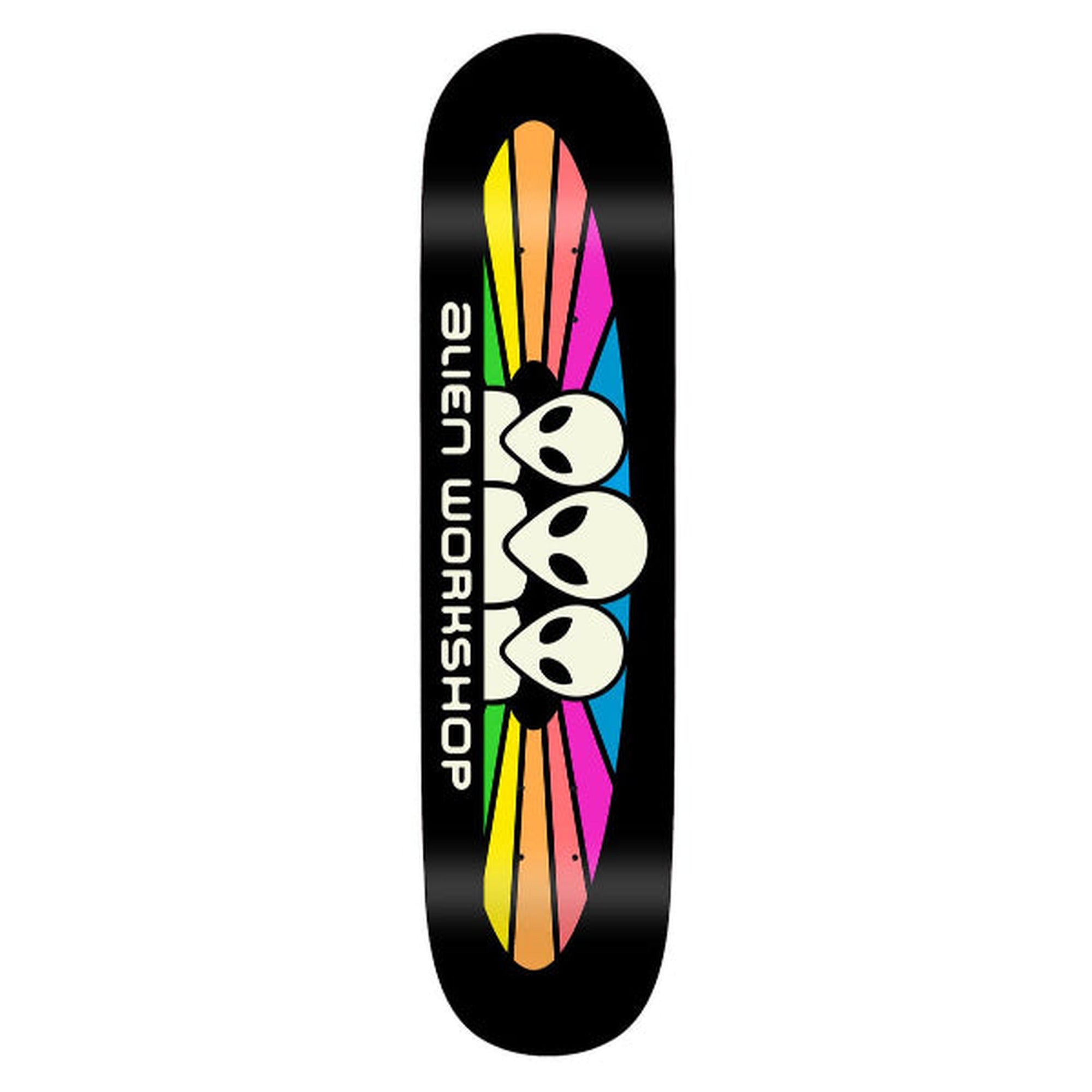 Alien Workshop Spectrum 7.875" x 31.25" Black Skateboard Deck