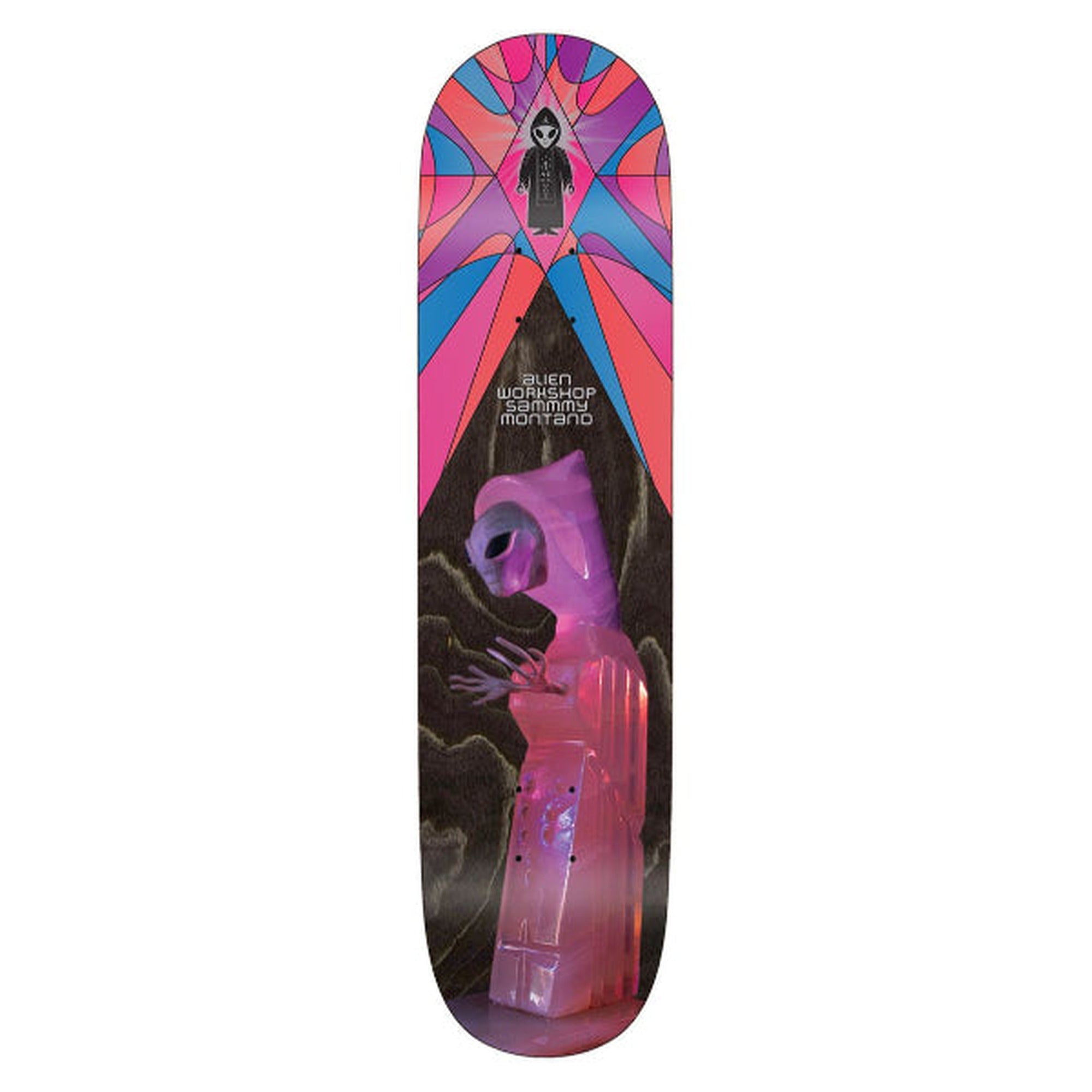 Alien Workshop Montano 'Crystal Priest' 8.125" X 31.5" Skateboard Deck