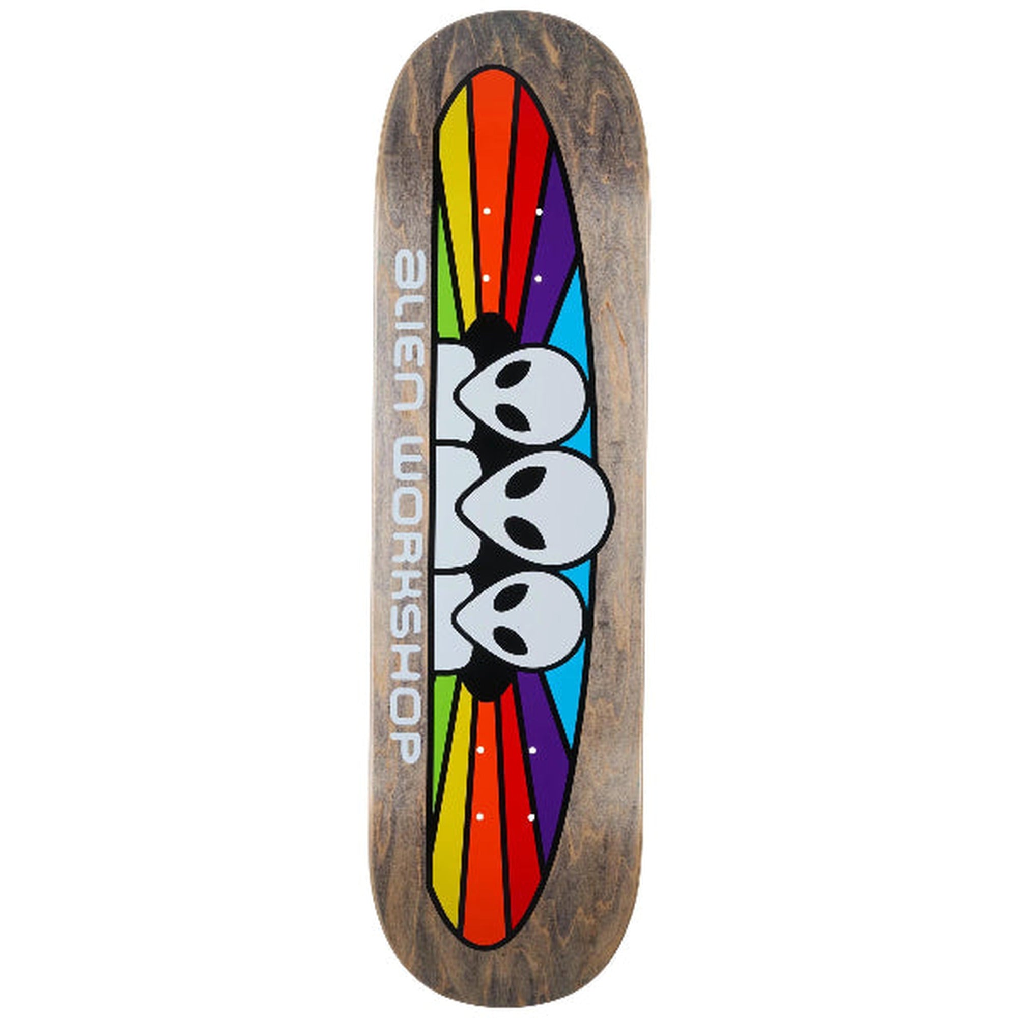 Alien Workshop Spectrum 7.875" x 31.25" Brown Skateboard Deck