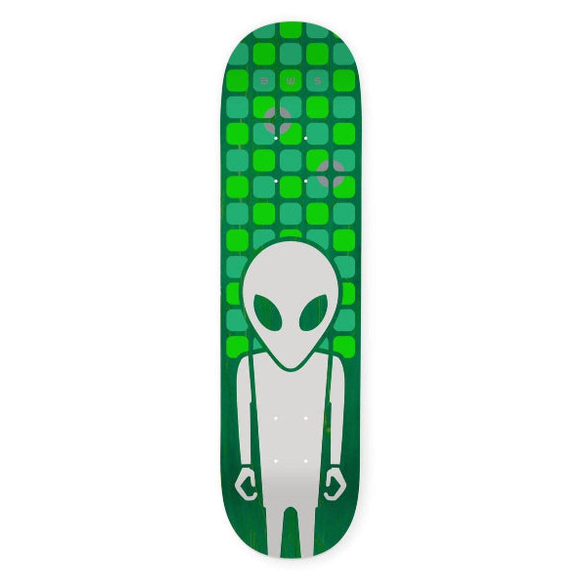 Alien Workshop Soldier Matrix 8.5" Green Skateboard Deck