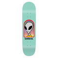 Alien Workshop Believe Hologram 8.25" X 32" Turquoise Skateboard Deck