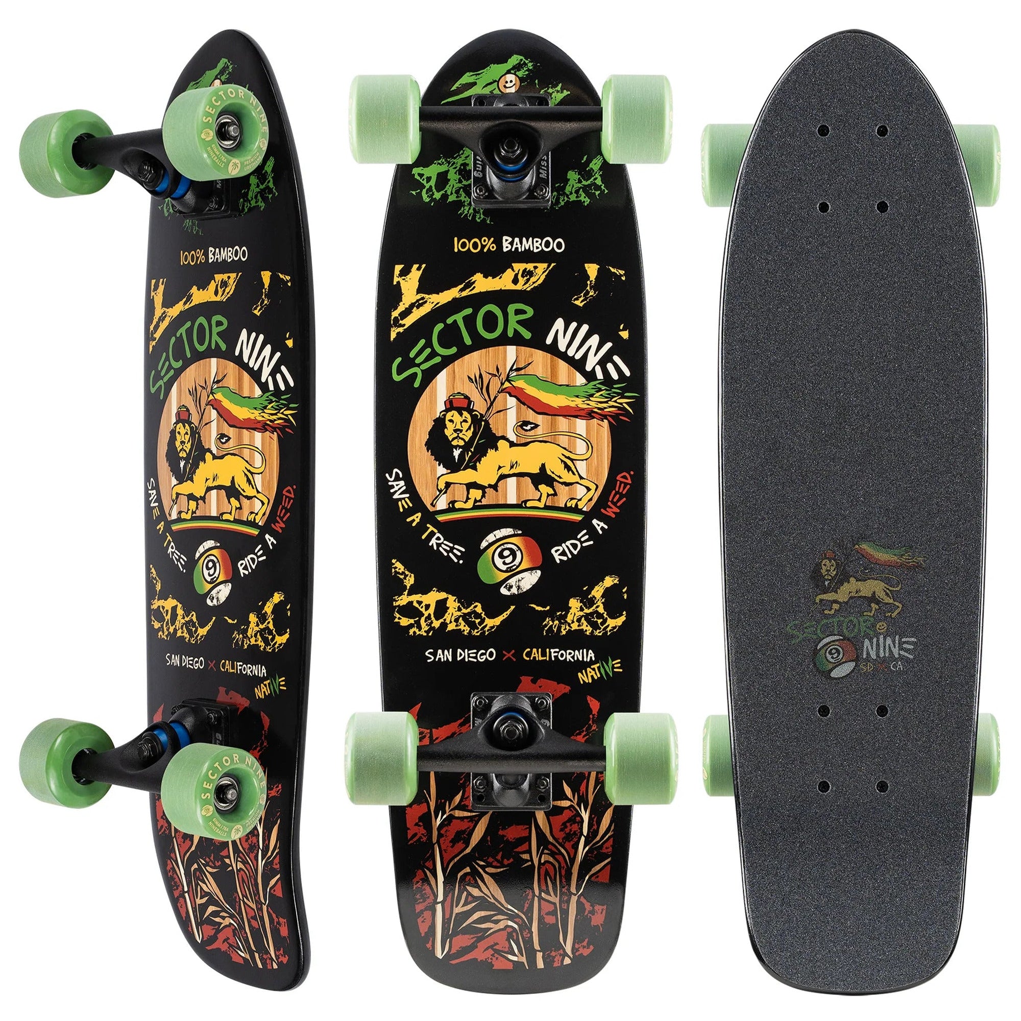 Sector 9 Bambino Nug 7.5" x 26.5" Complete Cruiser