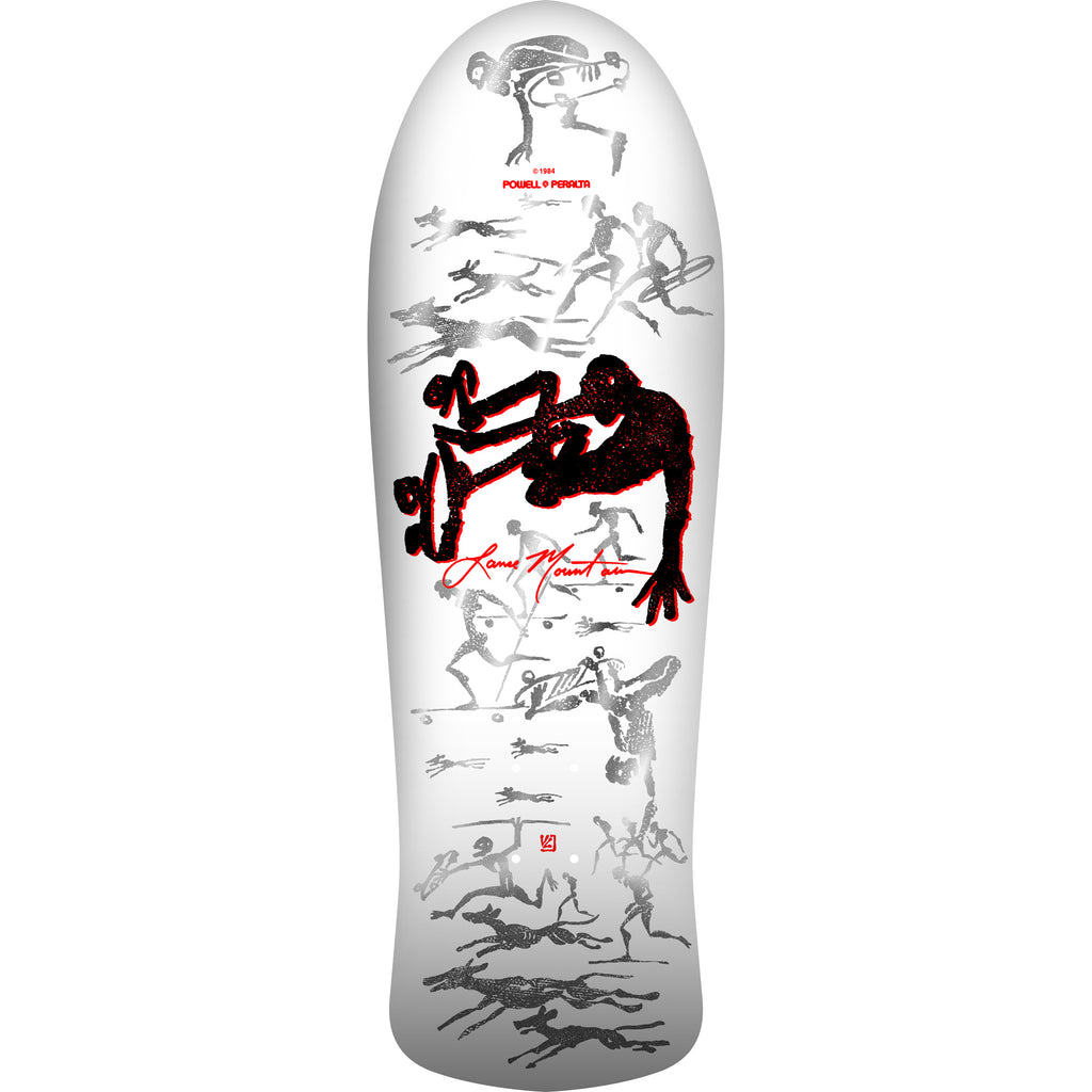 Bones Brigade Series 17 Lance Mountain Future Primitive 9.94" White Skateboard Deck
