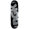 DGK OG Logo 8.25" x 31.75" Black Silver Skateboard Deck