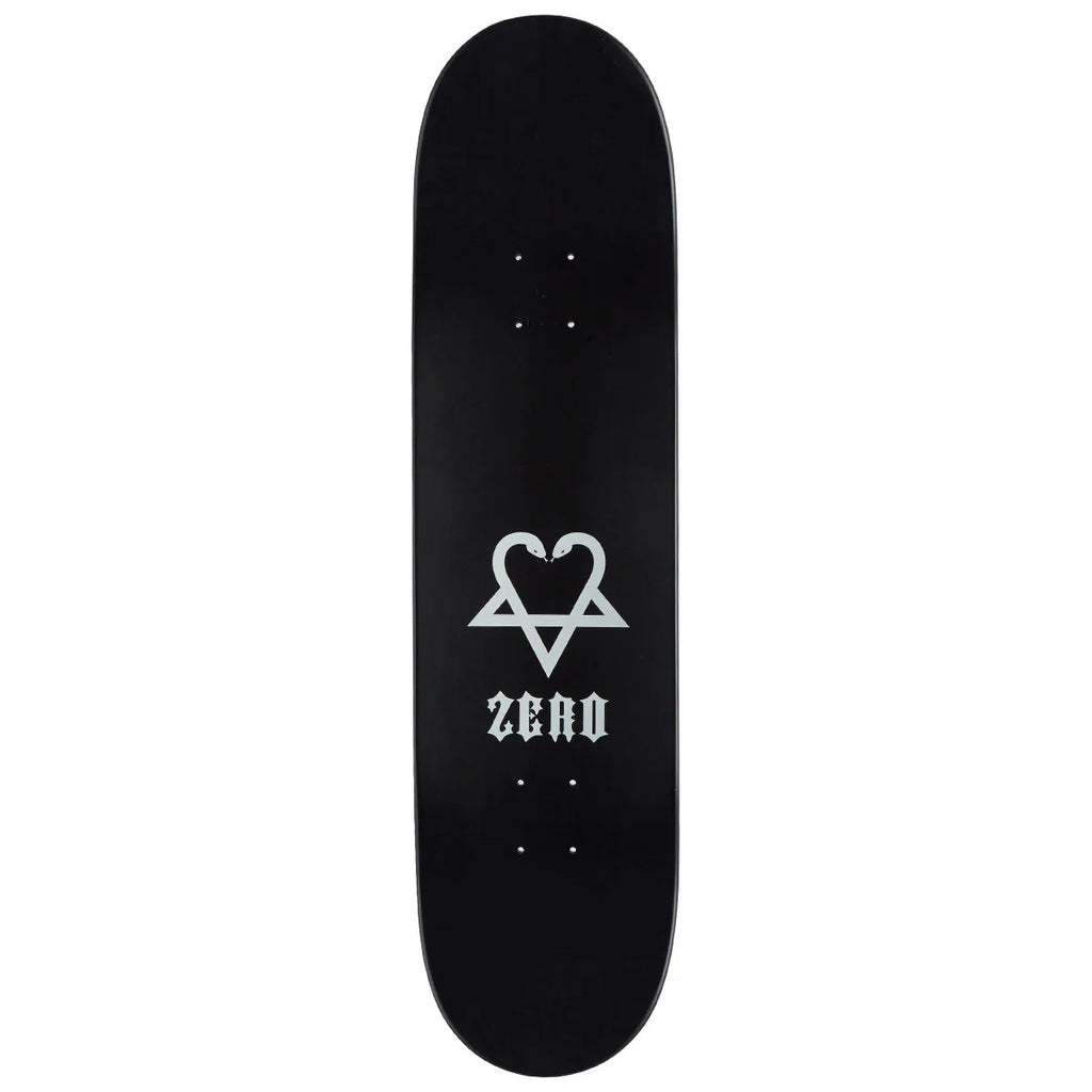 Zero x Bam Snake-A-Gram Blood 8.5" x 32.25" Black/Red Skateboard Deck