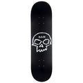 Zero x Bam Single Skull 8.25" x 31.9 " Black Skateboard Deck
