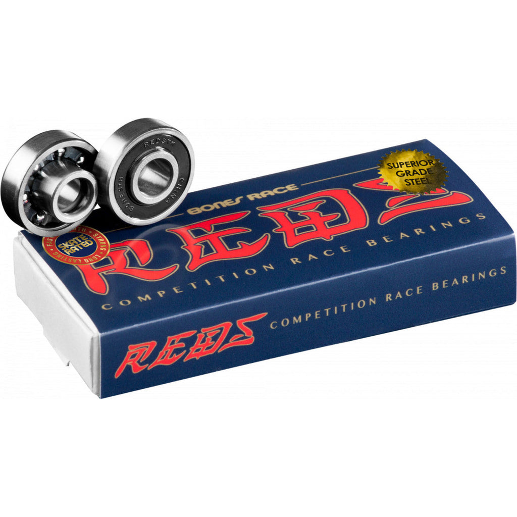 Bones Race Reds 8 Pack Skateboard Bearings