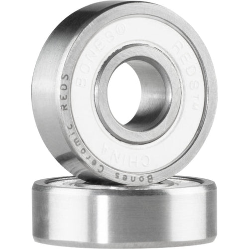 Bones Ceramic Reds 8 Pack Skateboard Bearings