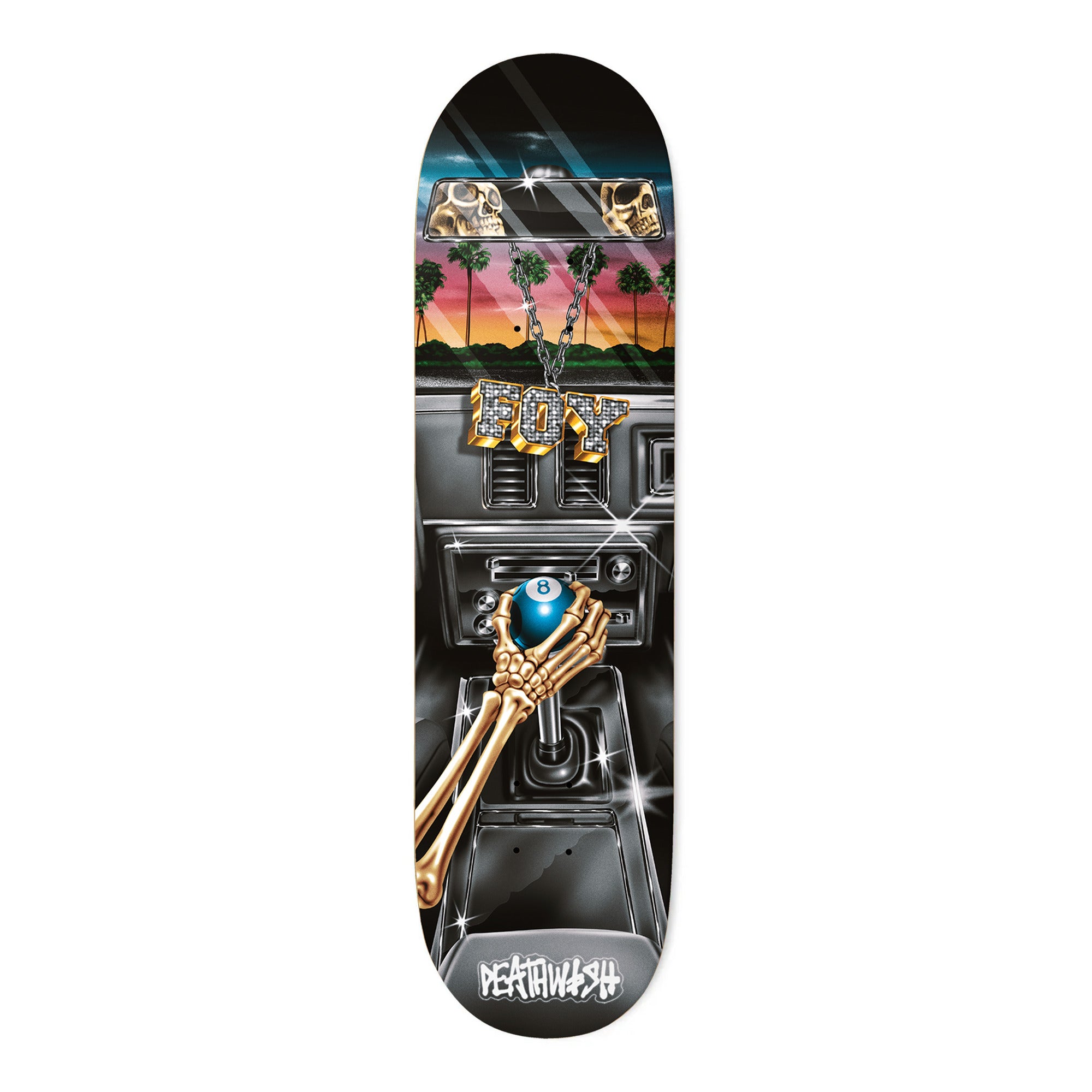 Deathwish Foy Samborgini 8" x 31.5" Skateboard Deck
