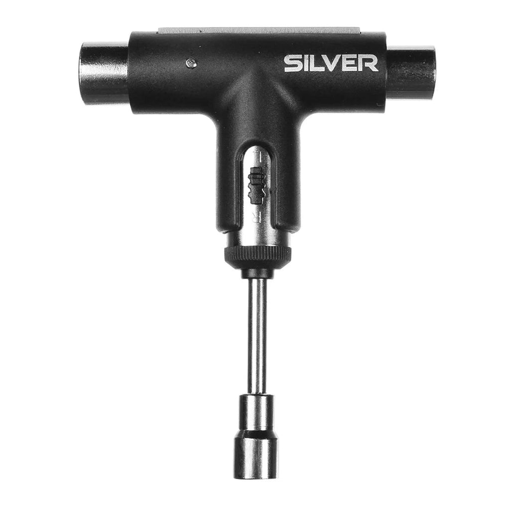 Silver Premium Skateboard Tool Black