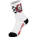 Powell Peralta Ripper Stripes Red/Black/White Cotton Socks