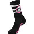 Powell Peralta Ripper Stripes Black/Pink Cotton Socks