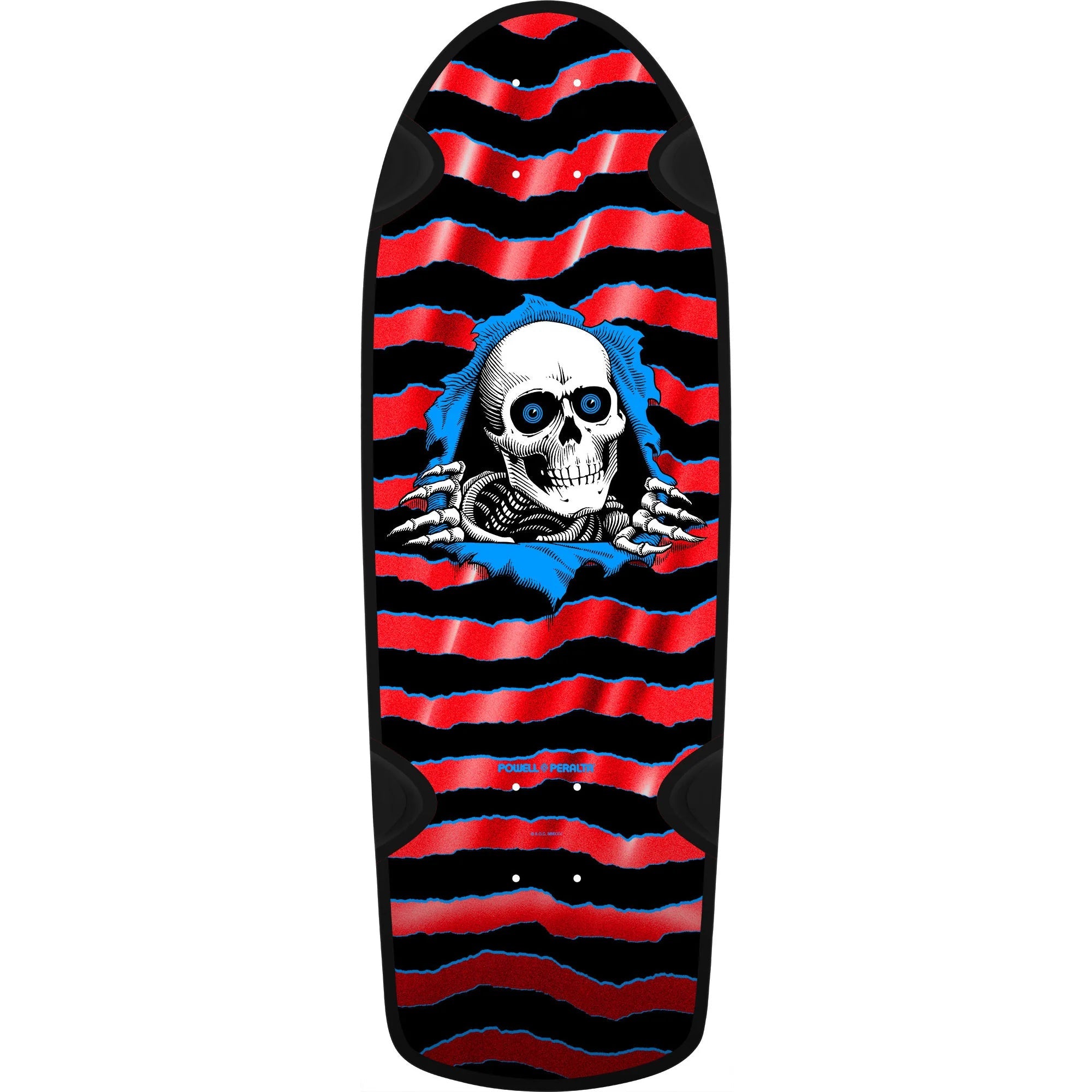 Powell Peralta OG Ripper Red Foil 10" x 30" Old School Reissue Skateboard Deck
