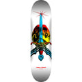 Powell Peralta Skull & Sword Yellow Fade/White 8.25" 31.95" Shape 243 Skateboard Deck