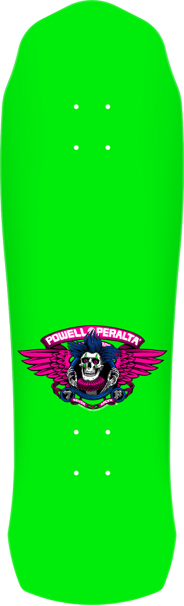 Powell Peralta Pro Chris Hiett Skull 9.5" x 31.13" Skateboard Deck