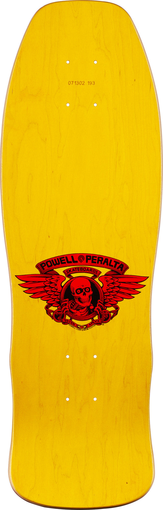 Powell Peralta Welinder Classic 9.62" x 29.75" Red/Yellow Fade Skateboard Deck