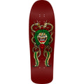 Powell Peralta Steve Caballero Mask Reissue 9.75" x 31.12" Burgundy/Gold Foil Skateboard Deck