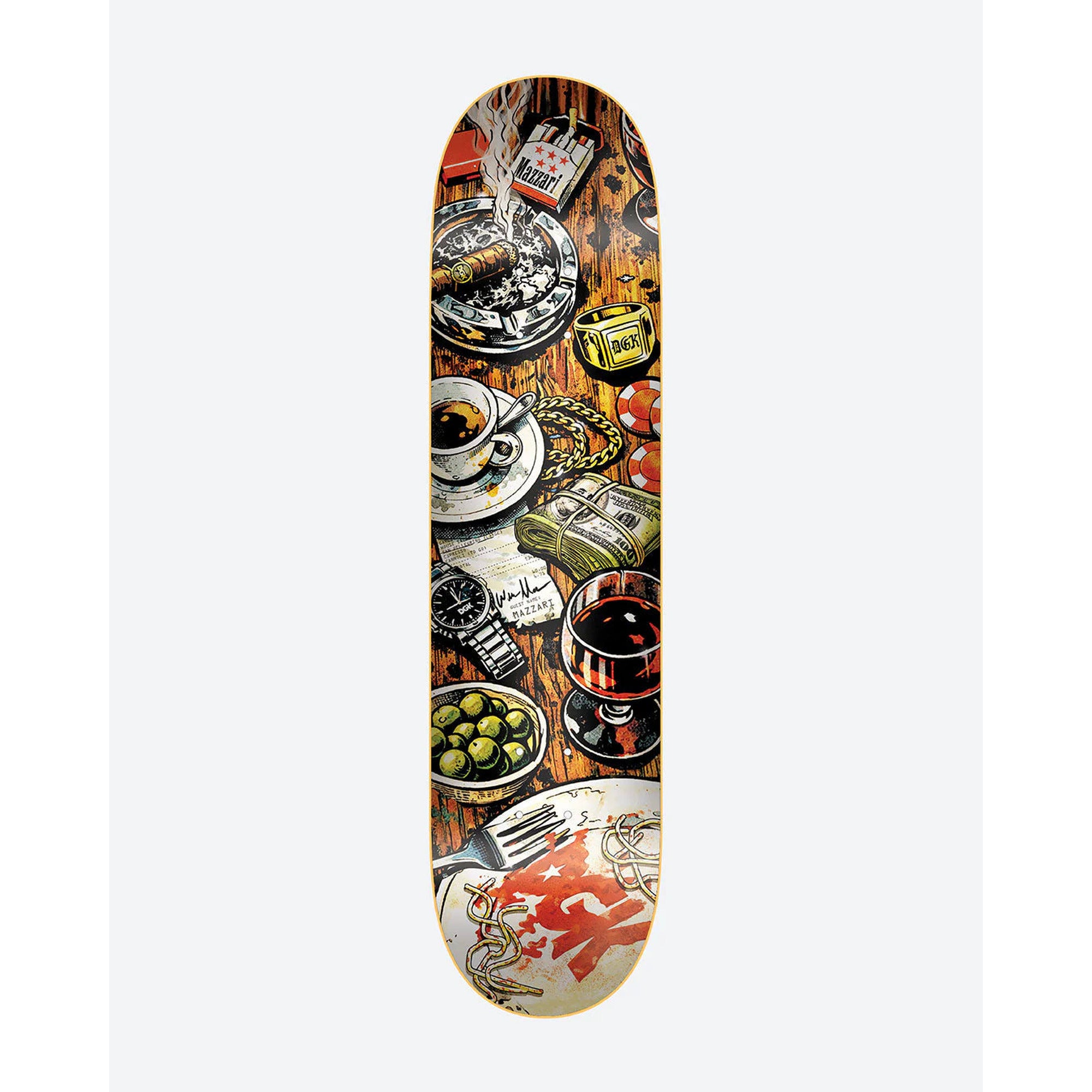 DGK Bada Bing Mazzari 8.25" x 31.625" Skateboard Deck