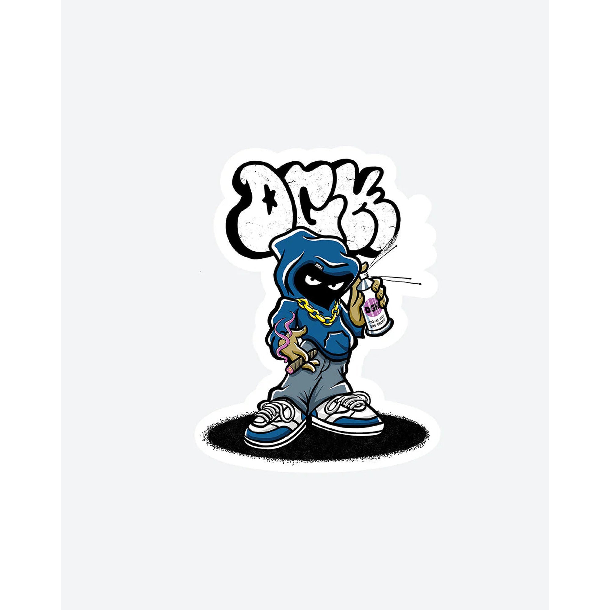 DGK Menace 4" Sticker