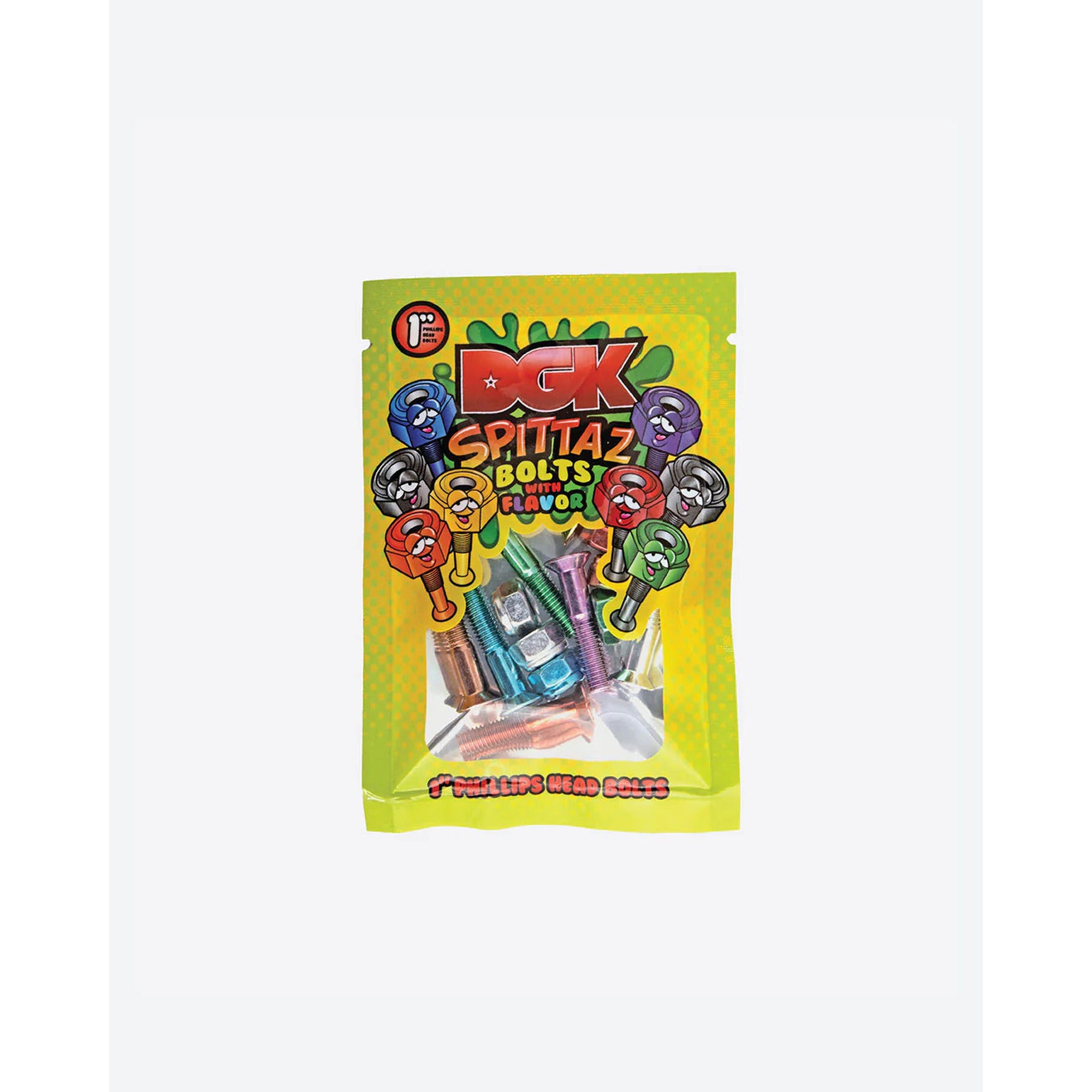 DGK Spittaz 1" Phillips Colored Skateboard Hardware