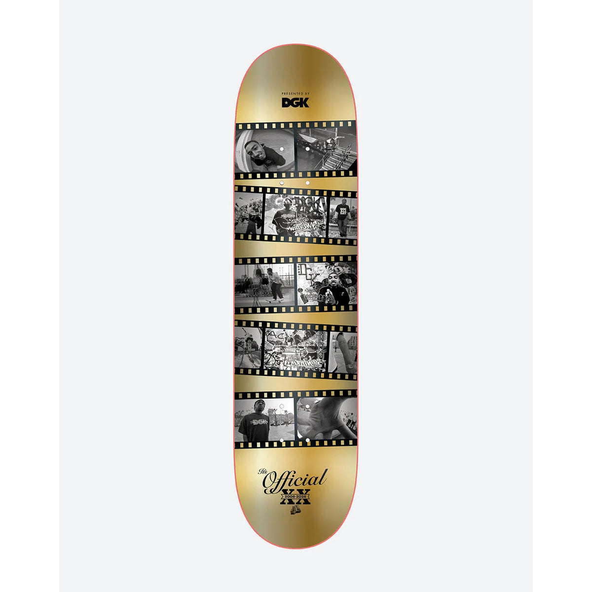 DGK Frames 8.25" Gold Foil Skateboard Deck
