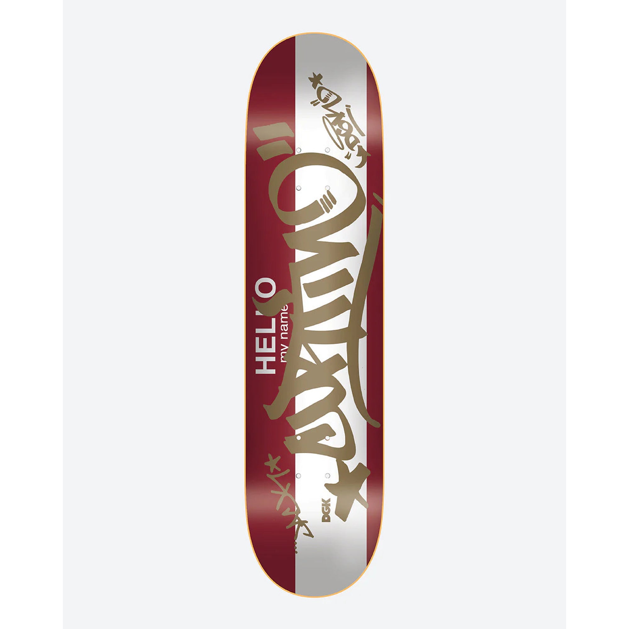 DGK Hello Curtain 8.5" x 32.2" Skateboard Deck