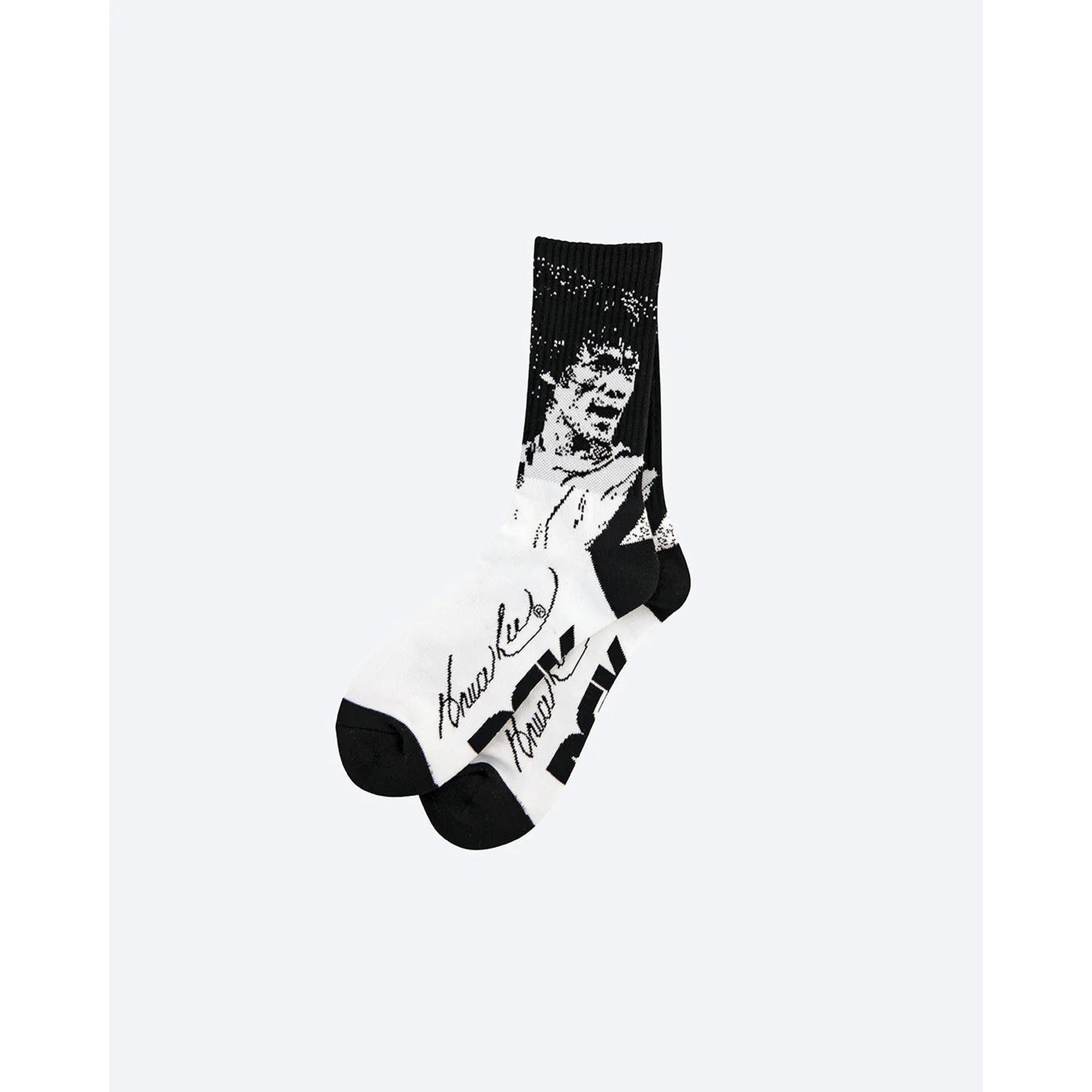 DGK x Bruce Lee White Impact Socks