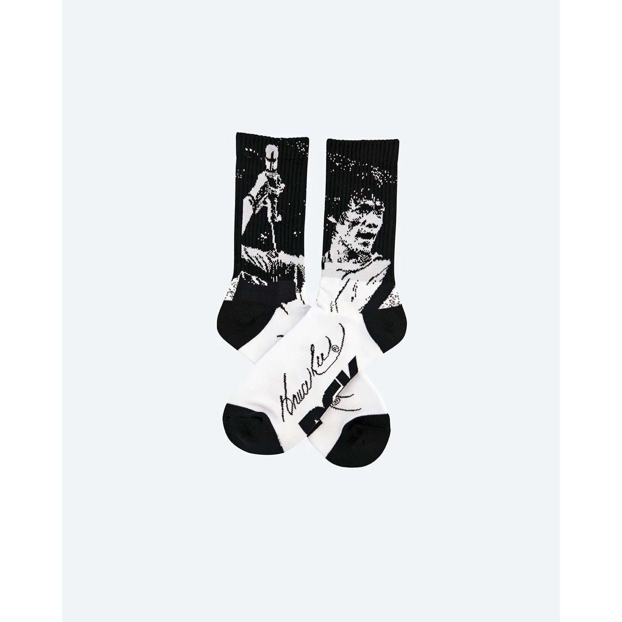 DGK x Bruce Lee White Impact Socks