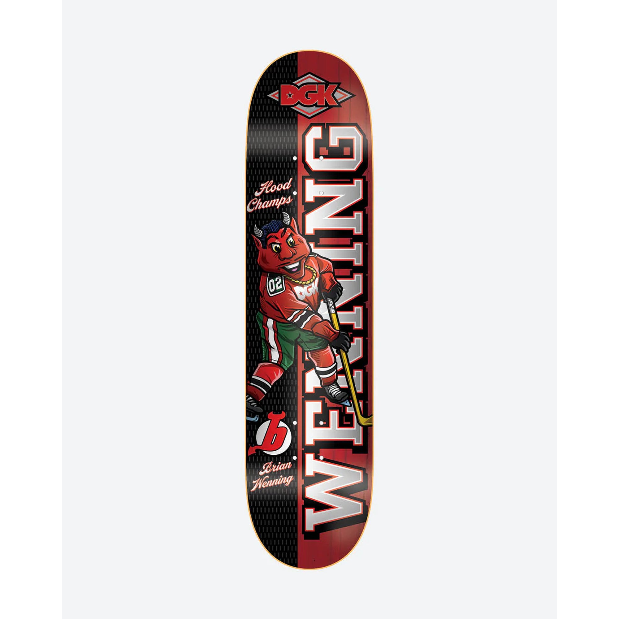 DGK Street Soldier Brian Wenning 8.25" x 31.848" Skateboard Deck