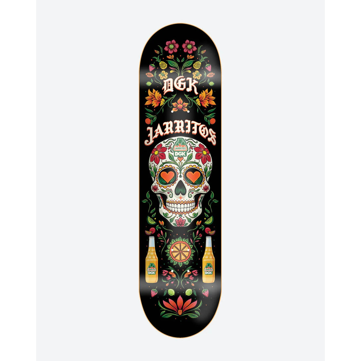 DGK x Jarritos Sabor Holographic Rainbow Skateboard Deck