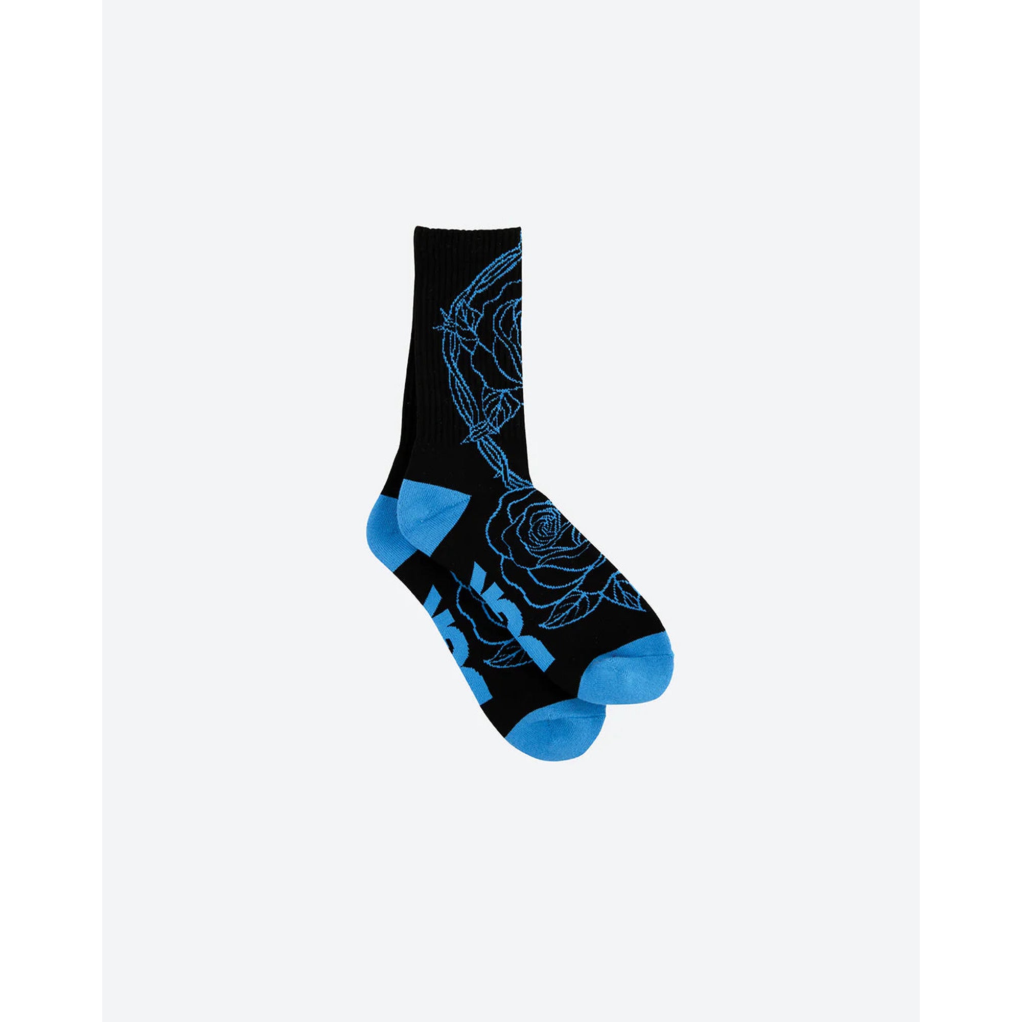 DGK Rose Barb Black Socks