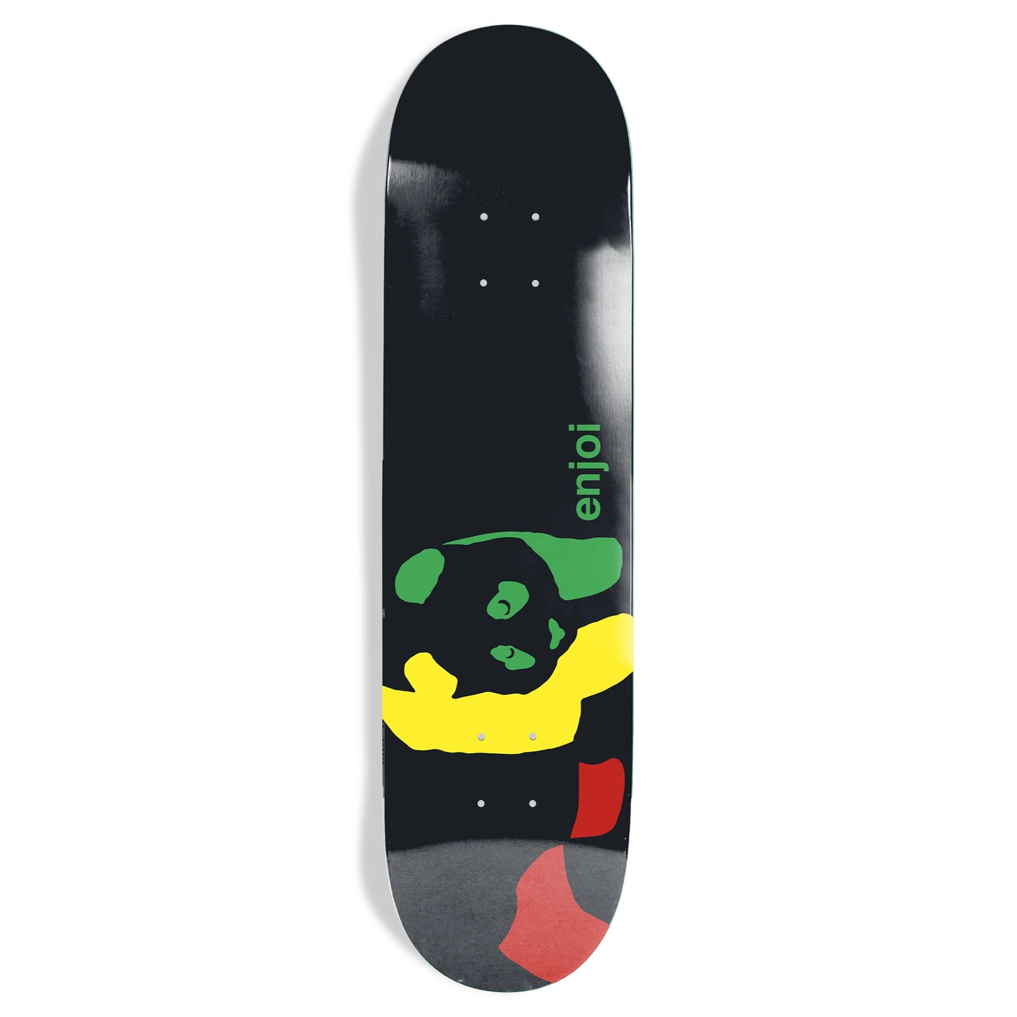 Enjoi Rasta Panda R7 Skateboard Deck