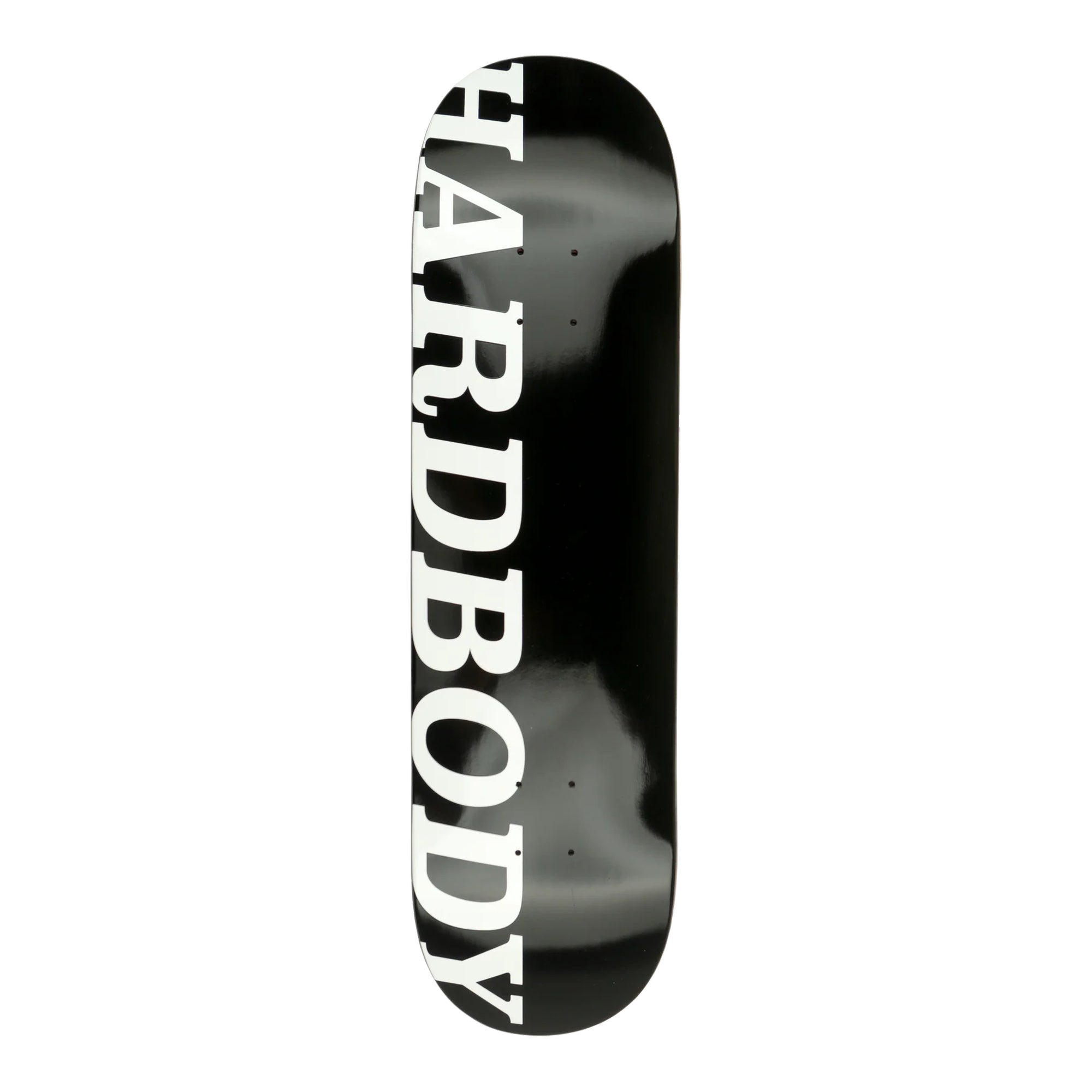 Hardbody Classic Logo Black Skateboard Deck